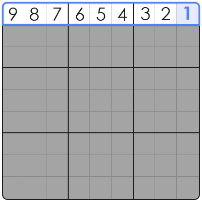 empty sudoku grid